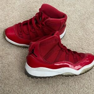 Jordan Kids Sneakers Red and White